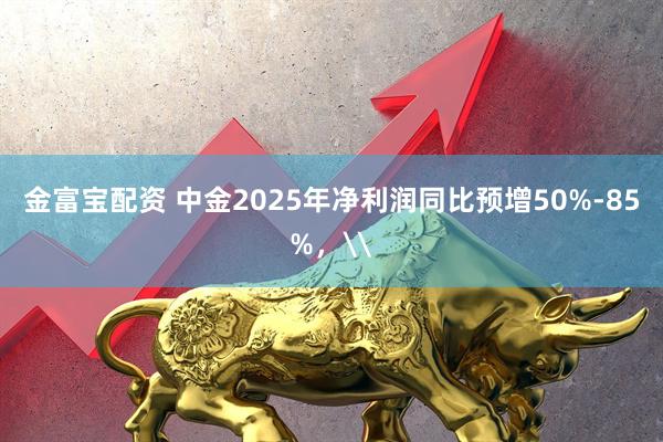 金富宝配资 中金2025年净利润同比预增50%-85%，\
