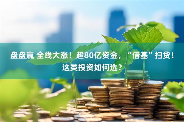 盘盘赢 全线大涨！超80亿资金，“借基”扫货！这类投资如何选？